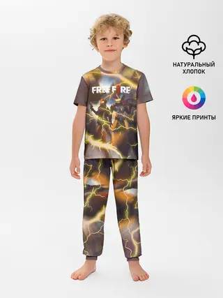 Детская пижама с брюками / FREEFIRE | ФРИФАЕР