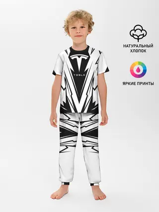 Детская пижама с брюками / Tesla