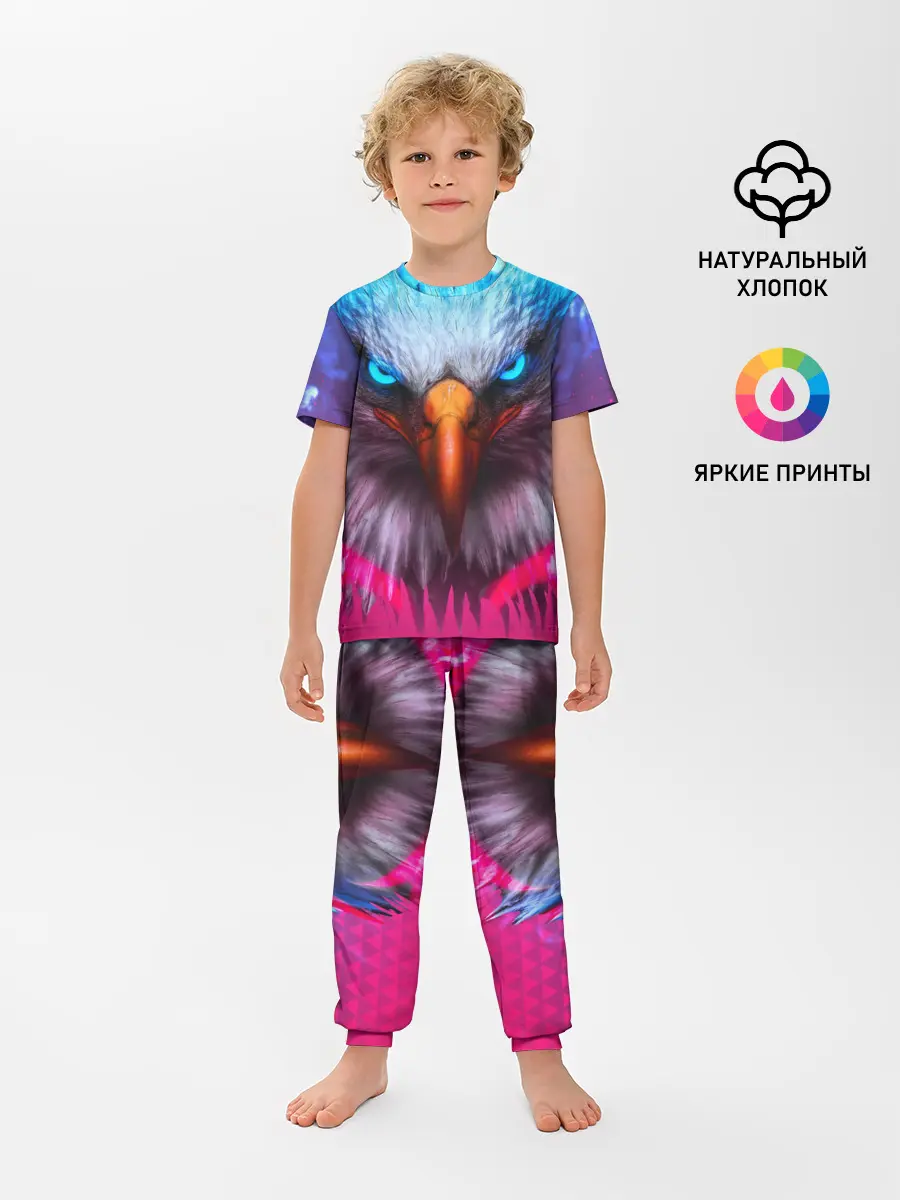 Детская пижама с брюками / Взгляд орла