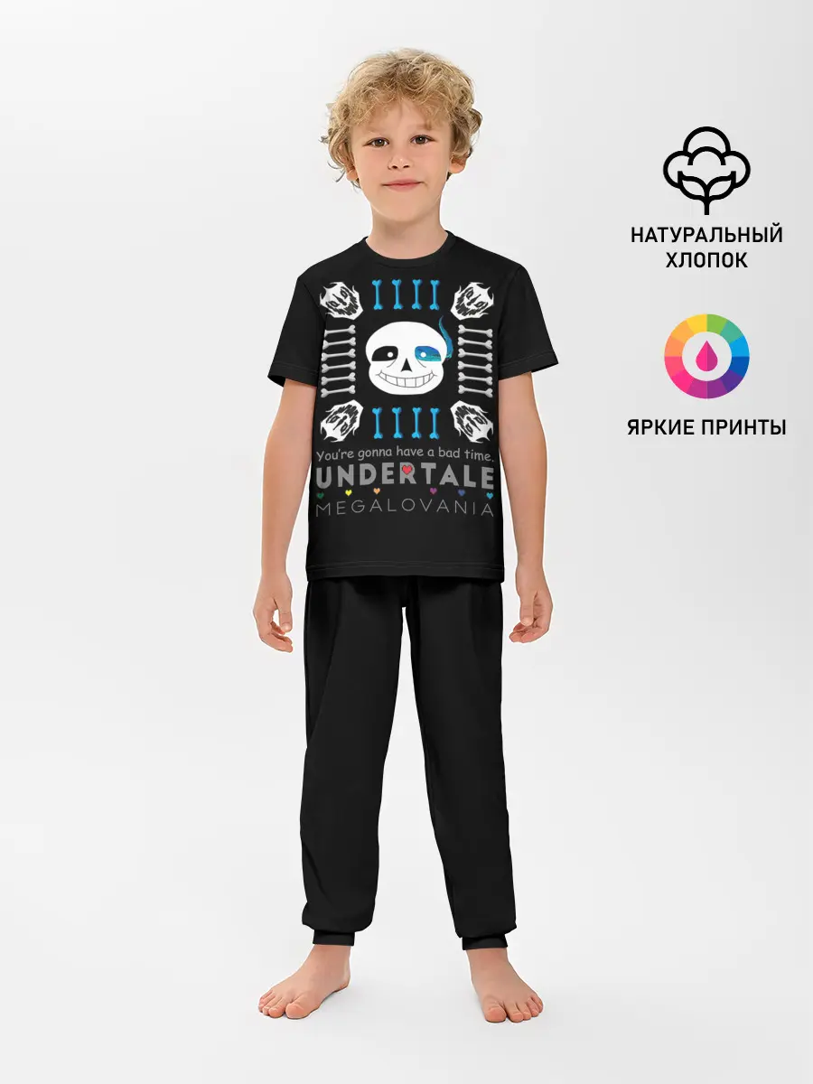 Детская пижама с брюками / Undertale