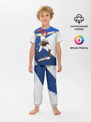 Детская пижама с брюками / Meow team