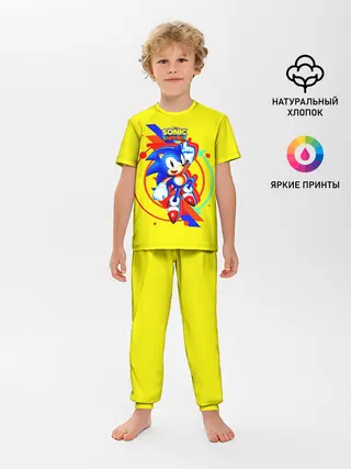 Детская пижама с брюками / SONIC