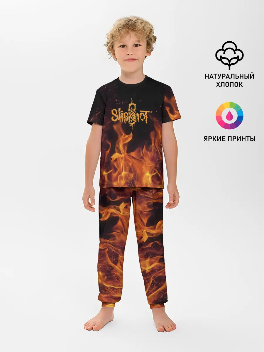 Детская пижама с брюками / Slipknot