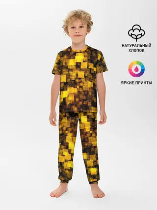 Детская пижама с брюками / Неоновый взрыв