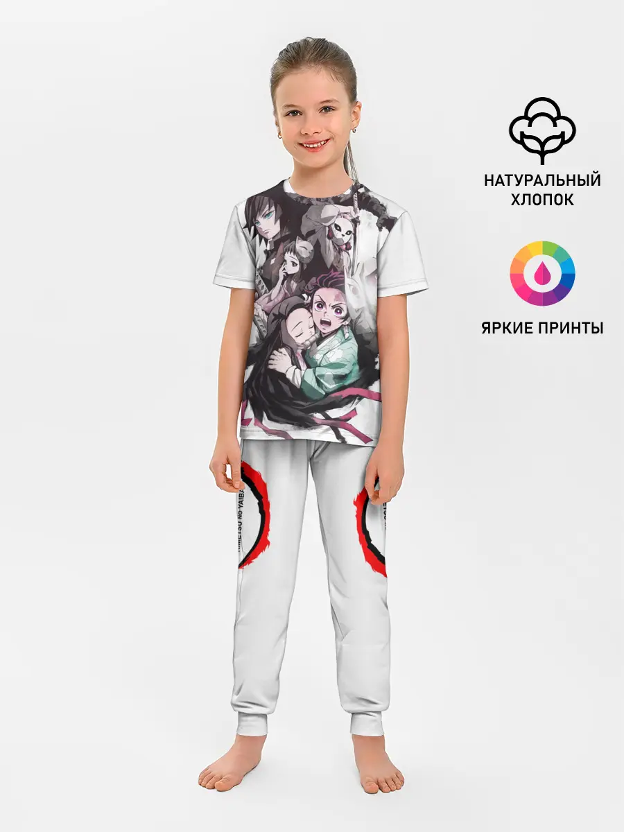 Детская пижама с брюками / Убийца Демонов постер