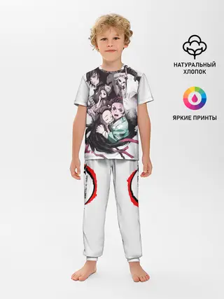 Детская пижама с брюками / Убийца Демонов постер