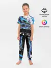 Детская пижама с брюками / Форма для мотокросса FOX
