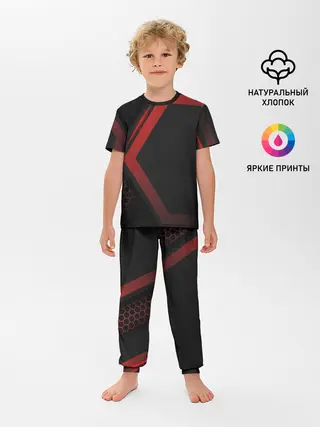 Детская пижама с брюками / Neon armor
