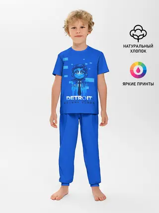 Детская пижама с брюками / Detroit:become human