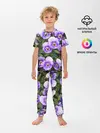 Детская пижама с брюками / Анютины глазки