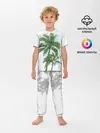 Детская пижама с брюками / Пальмы над головой