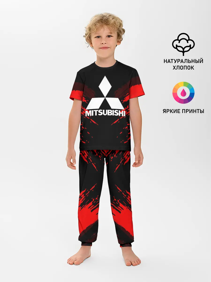 Детская пижама с брюками / MITSUBISHI SPORT COLLECTION