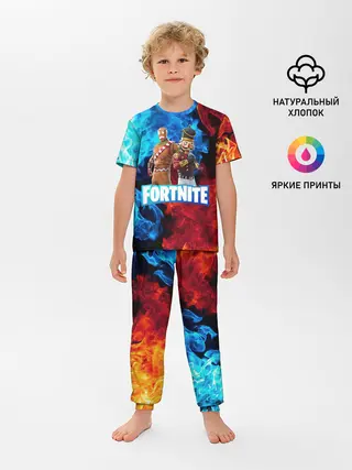 Детская пижама с брюками / Фортнайт