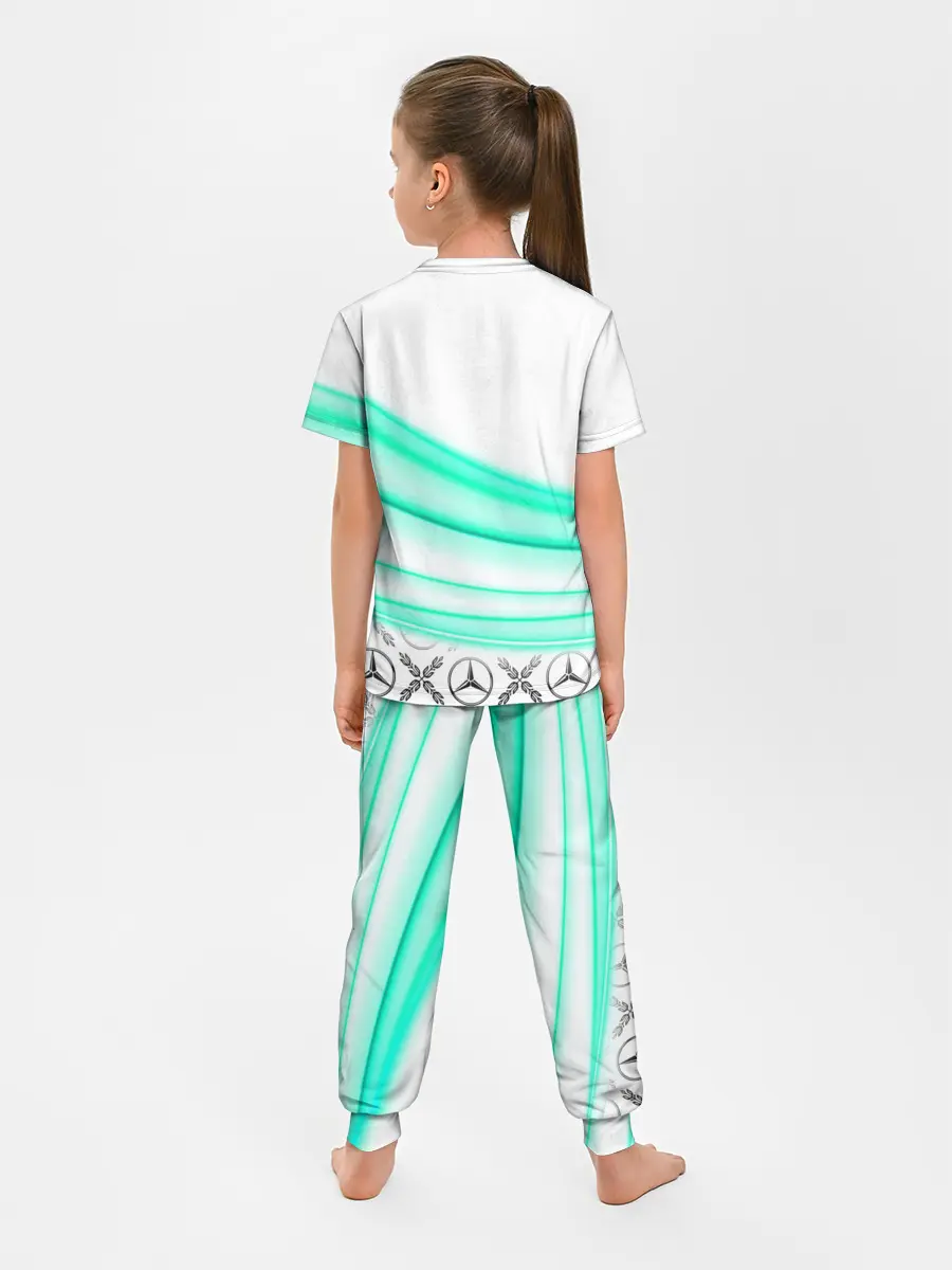 Детская пижама с брюками / МЕРСЕДЕС АКВА / AQUA