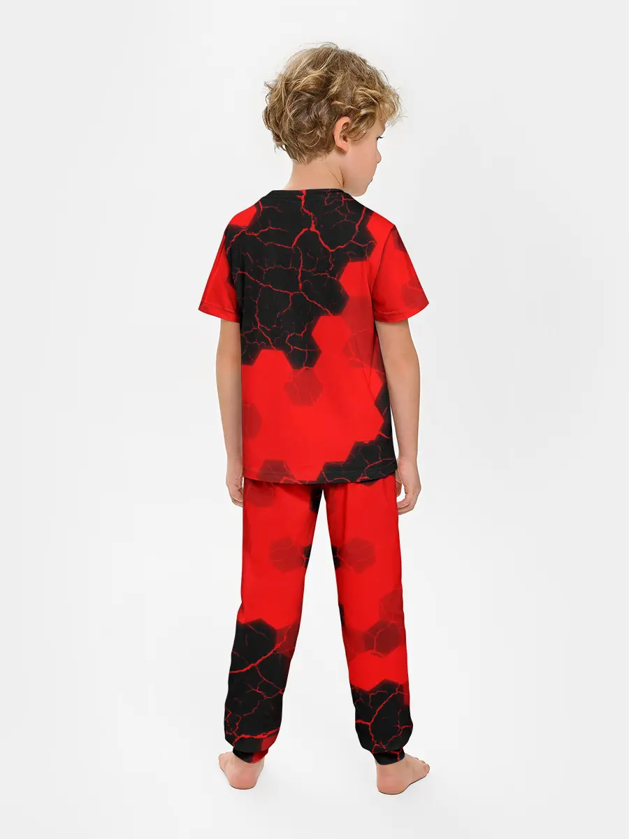 Детская пижама с брюками / AMONG US / АМОНГ АС