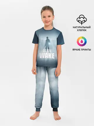 Детская пижама с брюками / Alan Wake Video Game Art