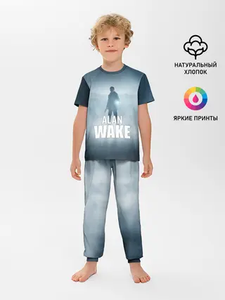 Детская пижама с брюками / Alan Wake Video Game Art