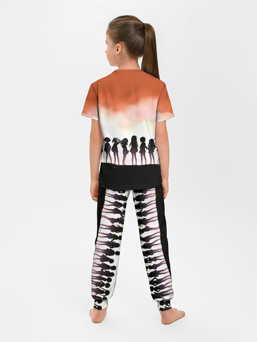 Детская пижама с брюками / Girls und Panzer | Poster