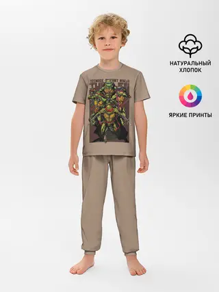 Детская пижама с брюками / Черепашки-ниндзя