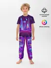 Детская пижама с брюками / НЕОНОВЫЙ ГОРОД