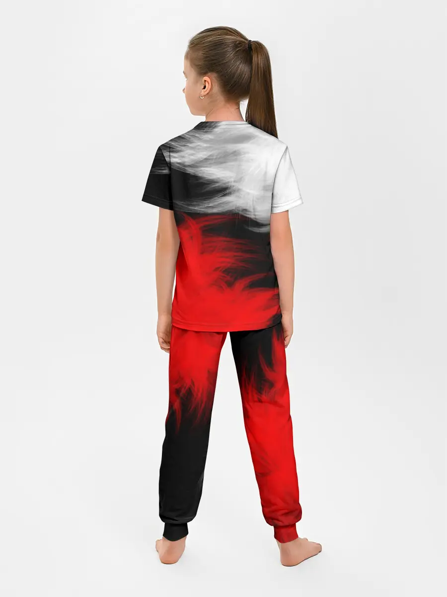 Детская пижама с брюками / ПЕРЬЯ