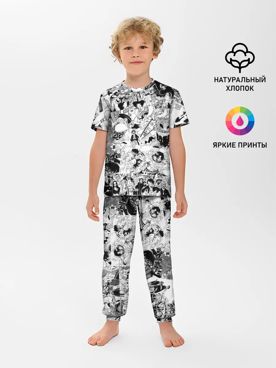 Детская пижама с брюками / One Piece Манга страницы