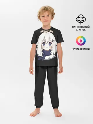 Детская пижама с брюками / Genshin Impact Paimon
