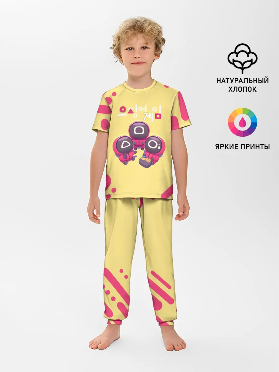 Детская пижама с брюками / ИЗГОТАВЛИВАЮТ ВИЗИТКИ | ОХРАНА