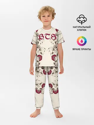 Детская пижама с брюками / BTS