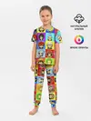 Детская пижама с брюками / ONE PIECE / ВАН ПИС / УЗОР