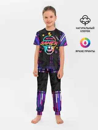 Детская пижама с брюками / RETROGAMER3D47