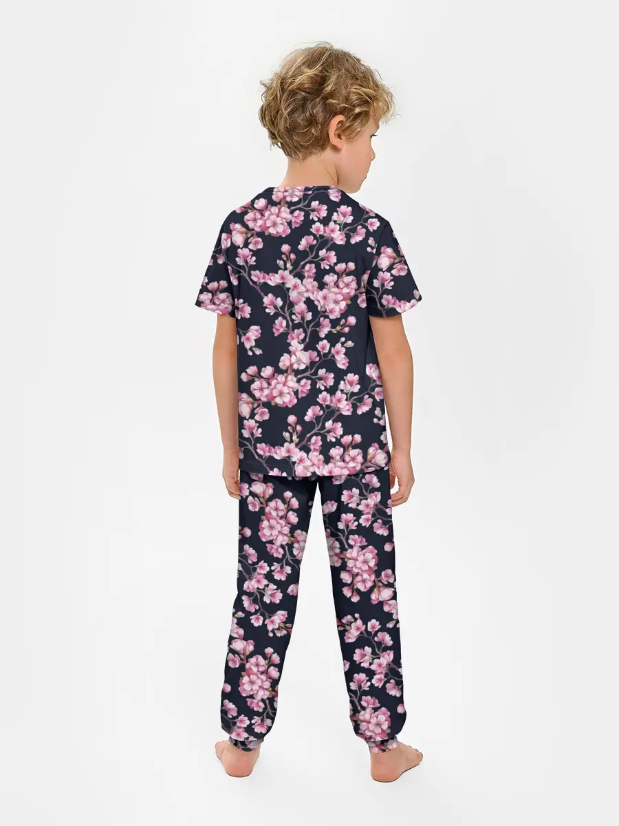 Детская пижама с брюками / Сакура