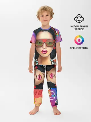 Детская пижама с брюками / СтильНая Девушка