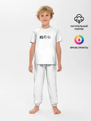 Детская пижама с брюками / герои аниме