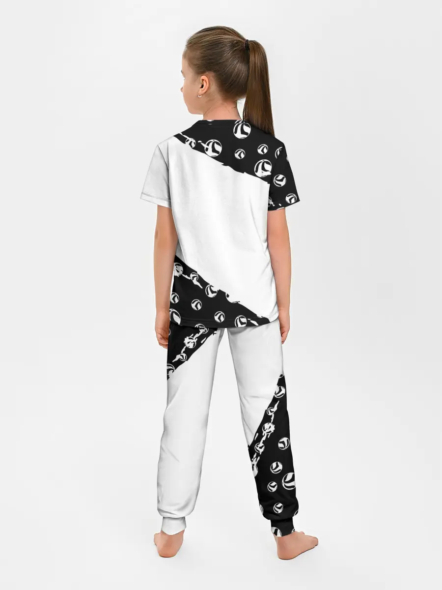 Детская пижама с брюками / ВОЛЕЙБОЛ!! семь персонажей