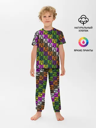 Детская пижама с брюками / Damiano David. Colors