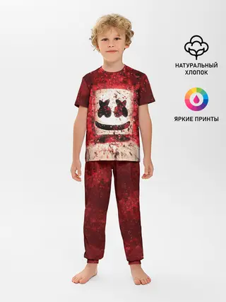 Детская пижама с брюками / Marshmello