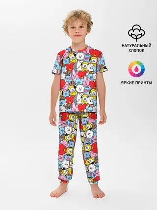 Детская пижама с брюками / BT21 / BTS