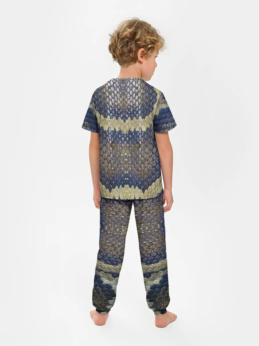 Детская пижама с брюками / Рептилоид. Змея
