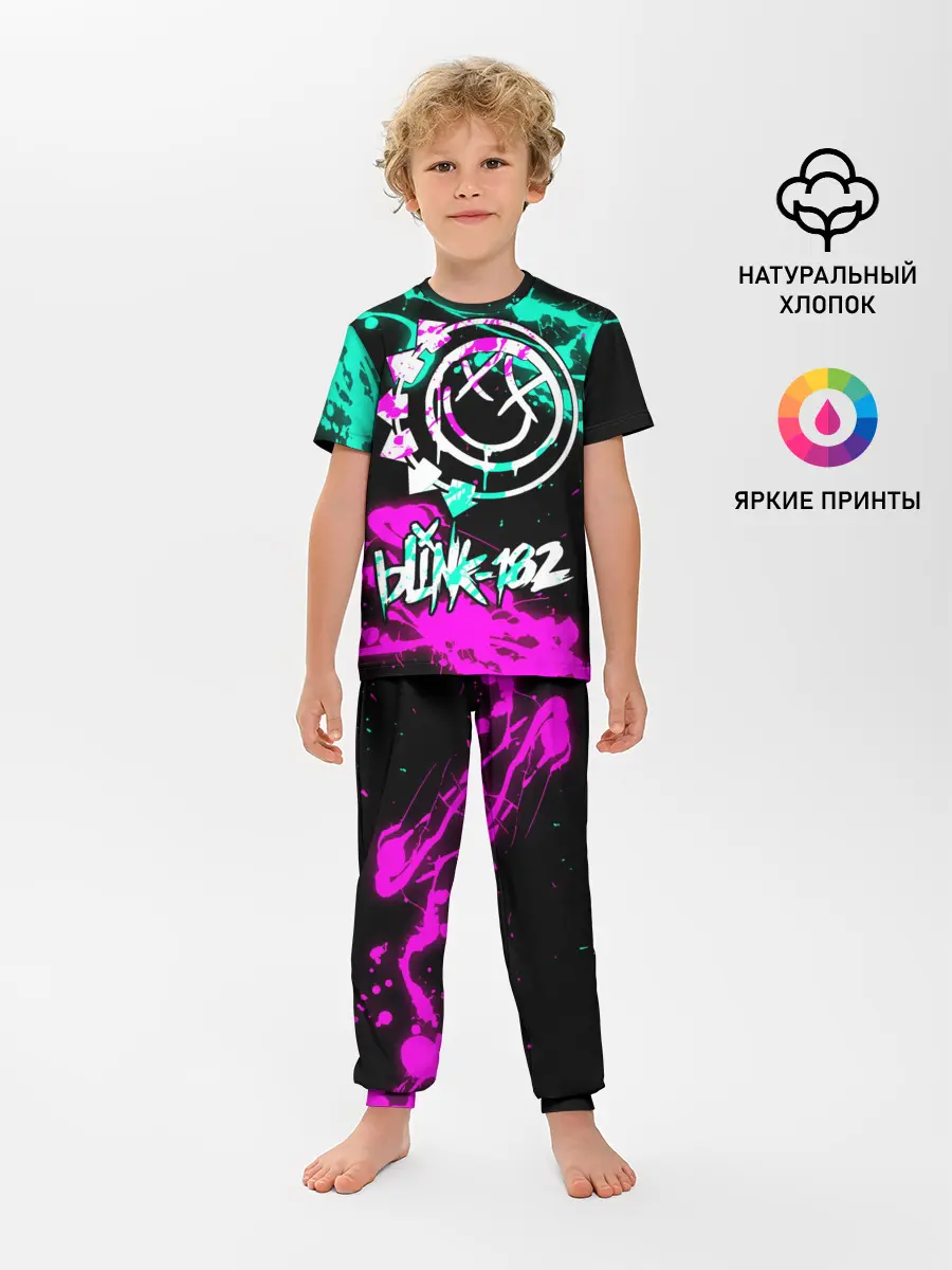 Детская пижама с брюками / Blink-182