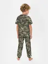 Детская пижама с брюками / Именной камуфляж Олег