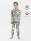 Детская пижама с брюками / Котики