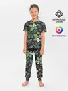 Детская пижама с брюками / Природа