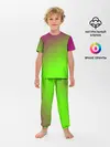 Детская пижама с брюками / Кислотная