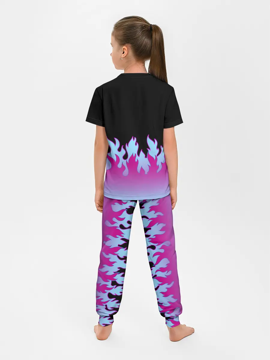 Детская пижама с брюками / ПЛАМЯ 1.0