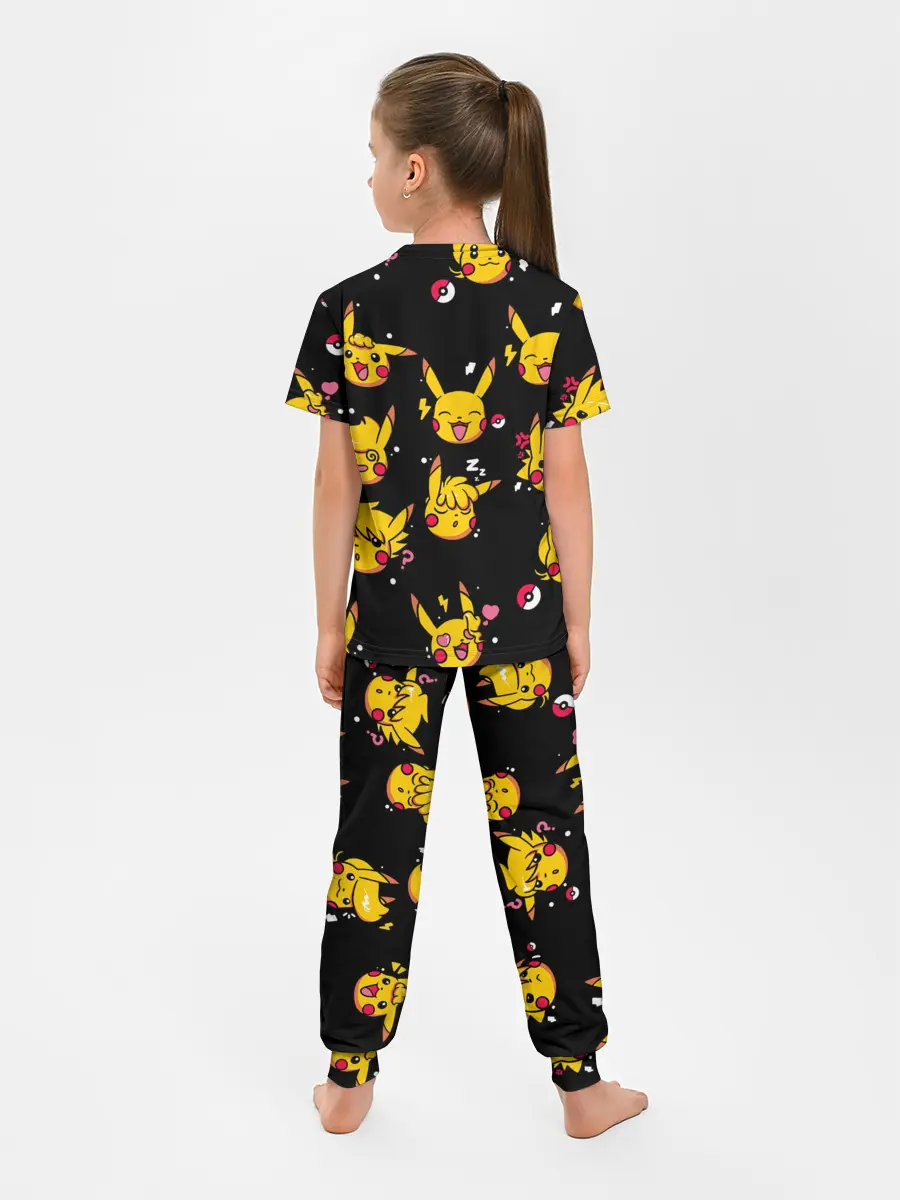 Детская пижама с брюками / Пикачу Эмоции