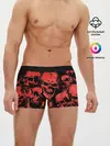 Мужские трусы боксеры / Skulls pattern