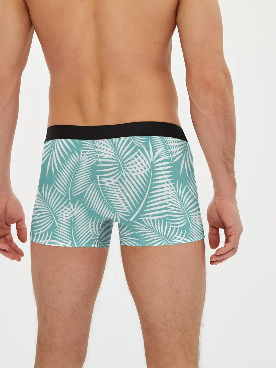 Мужские трусы боксеры / Листья Пальмы