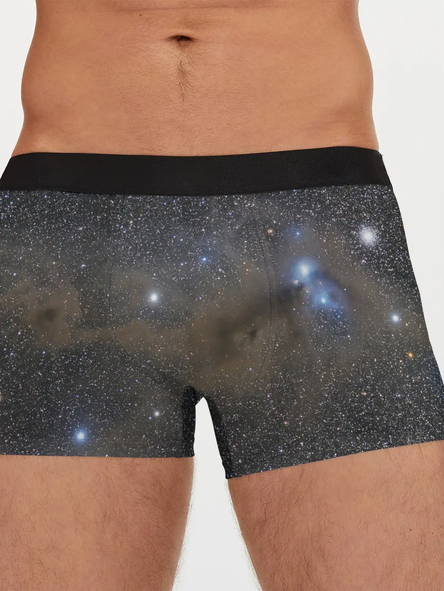 Мужские трусы боксеры / Звездный космос