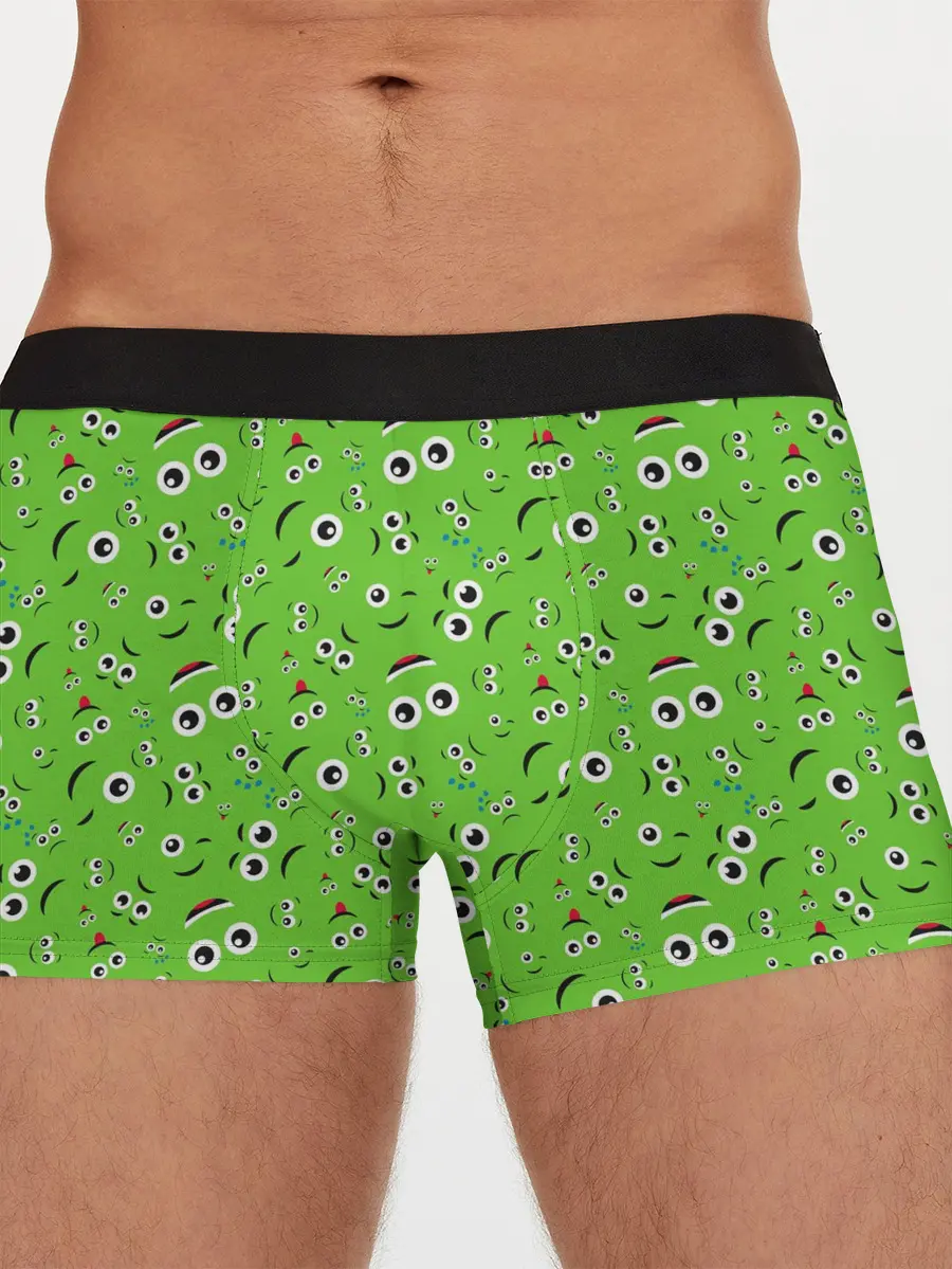 Мужские трусы боксеры / Мультяшные Лица